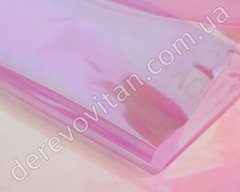 Бумага пленка "Хамелеон" упаковочная, розово-сиреневая, 20 листов 50×70 см