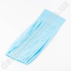 Пензлик для тассел-гірлянди, світло-блакитний, 5 шт., 35 см