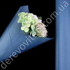 Калька для квітів в рулоні, синя, 0.6×8 м, код 033