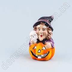 Подсвечник на Хэллоуин "Ведьмочка" керамический, 7.5×12 см