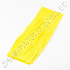 Пензлик для тассел-гірлянди, жовтий, 5 шт., 35 см